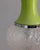 Chartreuse Vintage Italian Green Glass Pendant Lamp, 1970s For Sale - Image 8 of 10