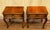 Early 20th Century 20th Century Pair of French Nightstands With One-Drawer and Cabriole Legs For Sale - Image 5 of 11