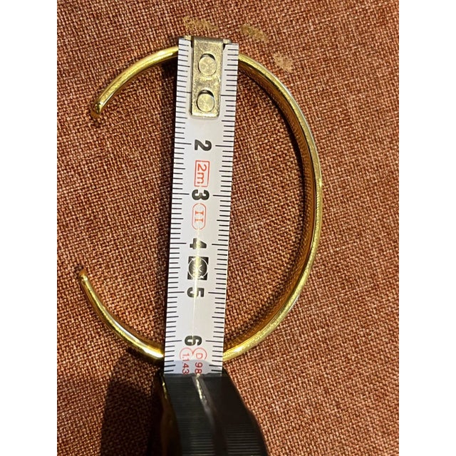 Tiffany and Co. Tiffany & Co. Rare Vintage 18ct Yellow Gold Return to Tiffany 1883 Cuff Bracelet 29.63g For Sale - Image 4 of 12