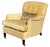 English George Smith Beige Velvet Upholstered Roll Arm Club Chair W Rubelli Back & Pillow - 1 of 2 For Sale - Image 3 of 7