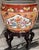 Vintage Moriage Gilt Chinese Fish Bowl Cache Pot For Sale - Image 4 of 14