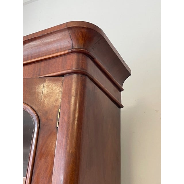 20th Century Two-Part Cabinet in Mahogany For Sale - Image 6 of 9