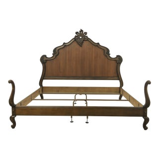 Hickory Chair Co Ralph Lauren King Size French Bed For Sale