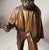 Brown Finely Carved Antique 19th Century German Man Hobo Bum Wood Sculpture Statue For Sale - Image 8 of 12