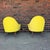 Mid 20th Century Pair of Paul McCobb Symmetric Group Mid-Century Yellow Round Back Chairs For Sale - Image 5 of 12