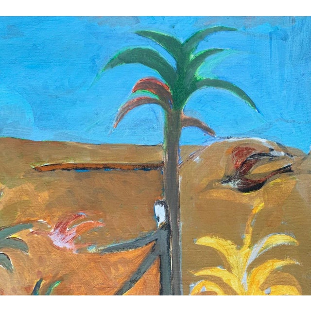 Iszchan Nazarian, Saint Francis, Acrylic on Canvas, 1993 For Sale - Image 4 of 6