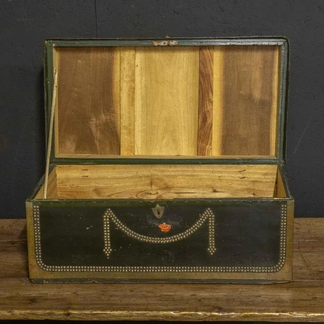 Early 19th Century Coaching Trunk For Sale - Image 9 of 11