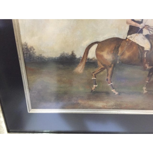 Paint Meadowbrook Polo Club Championship 1929 Painting of Winning Team "Hurricanes" For Sale - Image 7 of 10