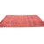 Mid-Century Modern 1950s Red Mid Century Modern Geometric Cotton Vintage Persian Ziloo Knotted Rug For Sale - Image 3 of 8
