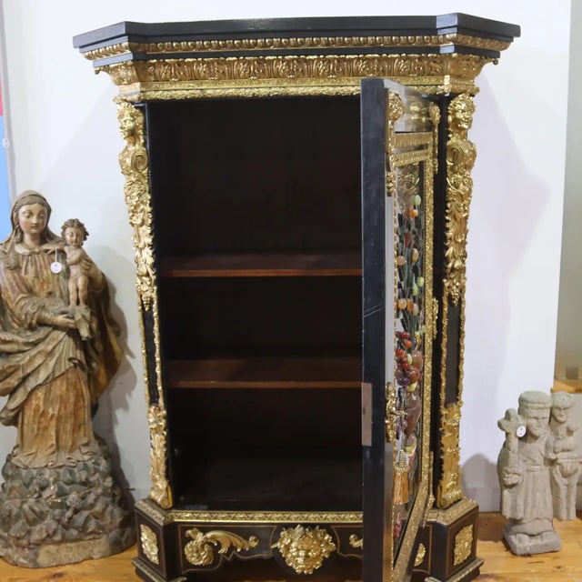 Napoleon III Palace Cabinet, 19th Century For Sale - Image 6 of 11