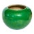 Green Asian Crackle Glaze Vase For Sale
