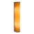 1940s Finnish Yellow Cylindrical Glass & Metal Plug-in Wall Lamp For Sale