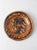 Metal Vintage Decorative Copper Plate For Sale - Image 7 of 7