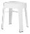 RS Barcelona Ombra Indoor/Outdoor Low Stool, White For Sale