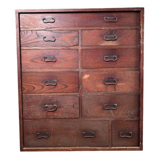 Meiji Era Tansu Cabinet, Japan, 1890s For Sale
