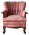 Mid-Century French Provincial Channel-Back Armchair For Sale