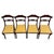 An impressive and beautifully crafted set of ten 20th-century Regency style dining chairs, comprising eight matching side...