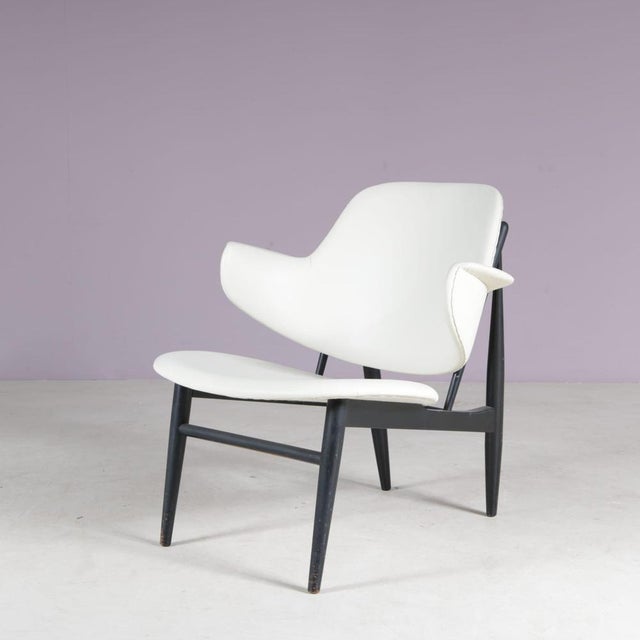 Shell Chair by Ib Kofod-Larsen for Christensen & Larsen, Denmark, 1950s For Sale - Image 12 of 12