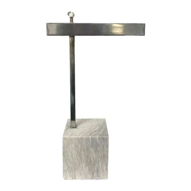 Century Furniture Century Furniture Marble Block Drinks Table For Sale - Image 4 of 8