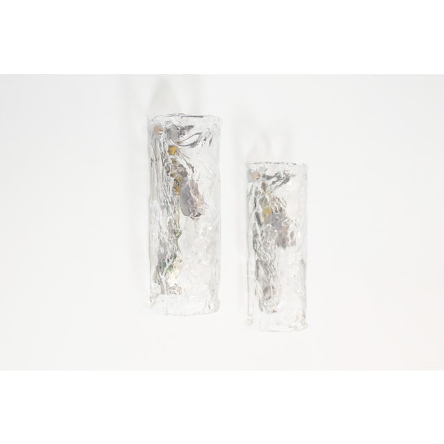 Murano Glass Wall Lamps by AV Mazzega, 1970s, Set of 2 For Sale - Image 10 of 10