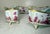 Antique 3 Piece Italian Capodimonte Porcelain Table Garniture Jardiniere Set For Sale In New York - Image 6 of 10