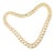 Vintage Hermes Yellow Gold Link Necklace For Sale