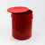 Red Plastic Laundry Basket and Stool from Gedy, Italy, 1970s For Sale - Image 3 of 14