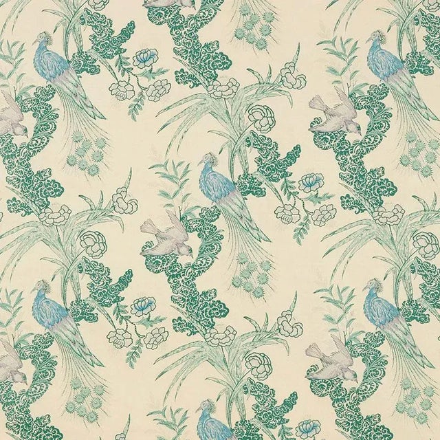 This chintz was inspired by an archival fabric and evokes the 1930s designs of John Fowler and Nancy Lancaster, the famed...