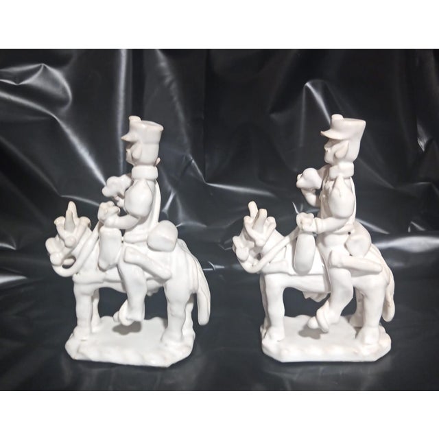 Ceramic Chess Set by Cerámicas Benlloch for Manises, 1980s, Set of 33 For Sale - Image 7 of 17