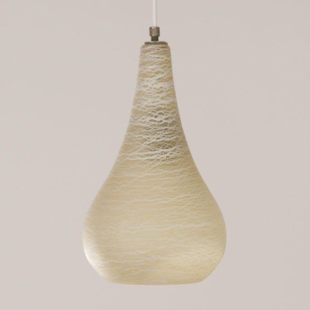 Satin Glass NB 99 E/00 Pendant Lamp from Philips, 1958 For Sale - Image 5 of 12