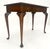 Kittinger Burl Walnut 3 Drawers Queen Anne Console Desk Writing Table MINT For Sale - Image 9 of 12