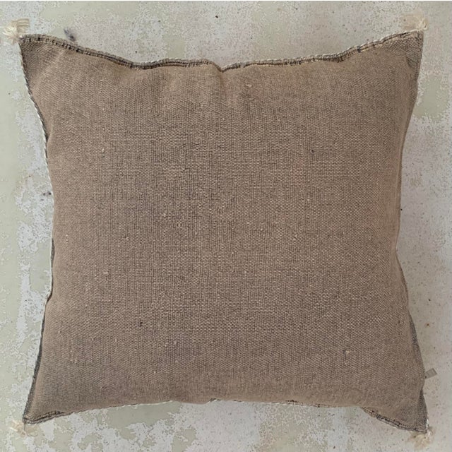 Berber Tribes of Morocco The Moroccan Earthy Tone Cactus Pillow Covers - a Pair For Sale - Image 4 of 9