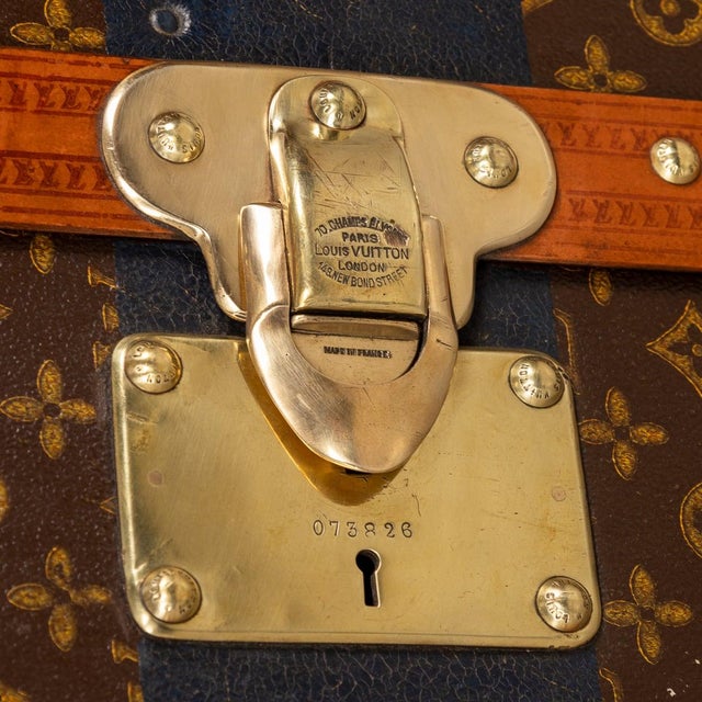 20th Century Wardrobe Trunk in Monogram Canvas from Louis Vuitton, France, 1930 For Sale - Image 6 of 18