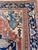 Antique Persian Serapi Carpet Handmade Oriental Rug Light Blue, Ivory, Rusty Red For Sale - Image 17 of 18
