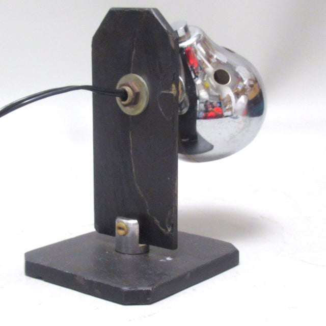 1960s Italian Brutalist Slate Lamp, 1960s For Sale - Image 5 of 9