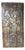 Krishna Carved Wall Panel Barn Door Brown Reclaimed Wood Home Wall Art 84x41 For Sale