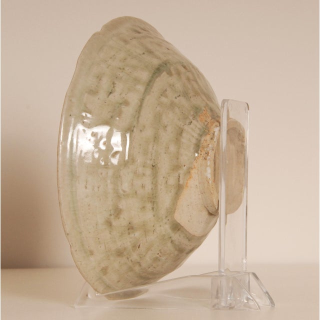 15th Century & Earlier Chinese Ceramic Bowl Celadon Song Period Bowls Jepara Shipwreck Set of 5 Gothic Medieval For Sale - Image 5 of 18