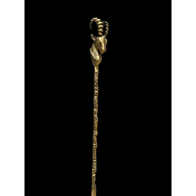 Long Shoehorn With Ibex Head Handle For Sale - Image 11 of 11
