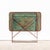 Vintage French Rectangular Metal Folding Dining Table, 1950s For Sale - Image 6 of 7