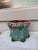 Majolica Aqua Hydrangea Cachepot Sarreguemines, Circa 1900 For Sale In Austin - Image 6 of 8
