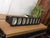 Mid-Century Black with Wire Grille Theatre Batten Light from Siemens, Germany, 1960s For Sale - Image 13 of 15