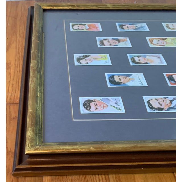 Pop Art 1930s Vintage Players Cigarette Cards in Glass Frame For Sale - Image 3 of 6
