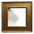 Distressed Gold Wooden Frame For Sale