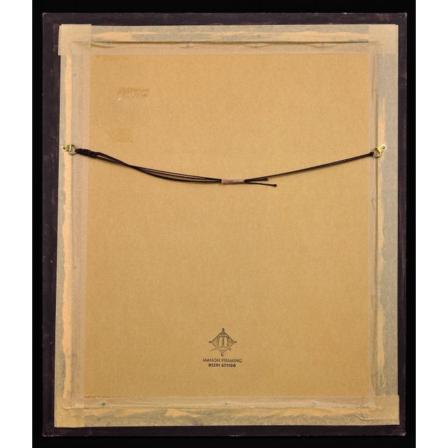 Elin Sian Blake, Black Bay Horse, WWI, 21st Century, Oil on Canvas For Sale - Image 4 of 18