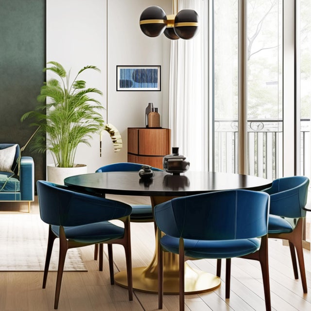 Straits and Narrows - Abstract Blue Tone Mixed Media Sculptural Original Artwork by Krista Reuter For Sale - Image 9 of 11