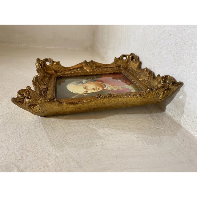 Oil on Copper Portraits by Milot, Italy, 1880s, Set of 2 For Sale - Image 5 of 18