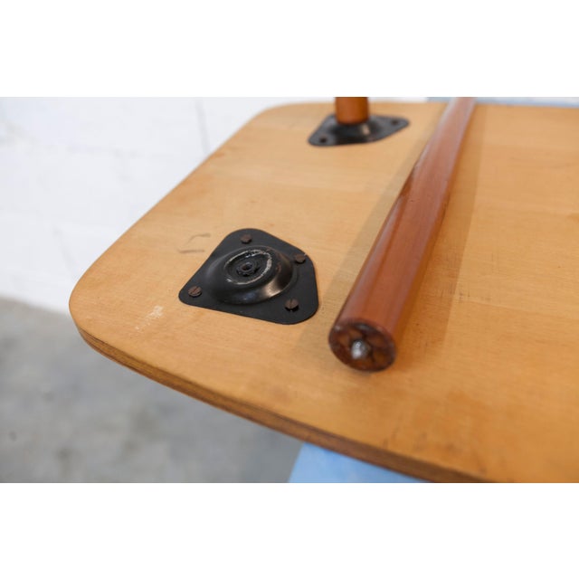 Nordic Coffee Table in Teak Ceramic, 1960s For Sale - Image 11 of 18