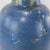 Vintage Hand-Painted Chinoiserie Vase With Blue Polychrome Flowers and Gilt Bird For Sale - Image 10 of 14