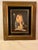 1960s Portrait Painting of Sweet Girl With Pup and Parrots For Sale - Image 10 of 10