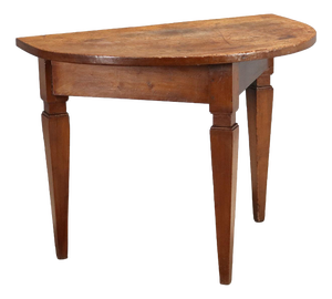 Walnut Directory Console Table